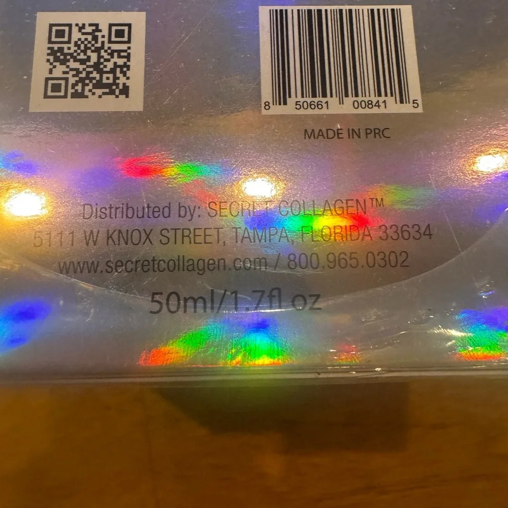 Secret Collagen Intensive Pigmentation Correction Mask sealed in box